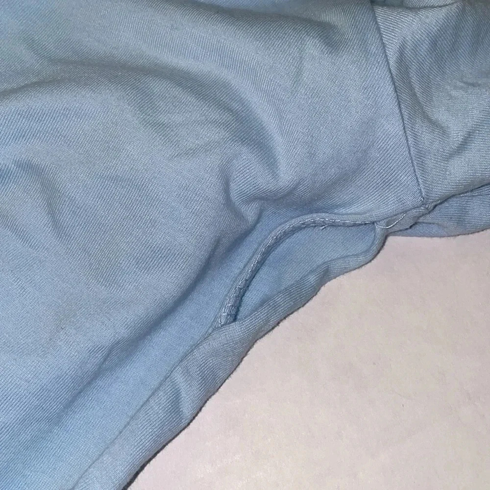 Nike Swoosh Sky Blue Tee Shirt - Picture 7 of 8